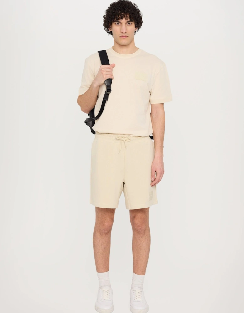 Box Logo Short - Almond Milk
