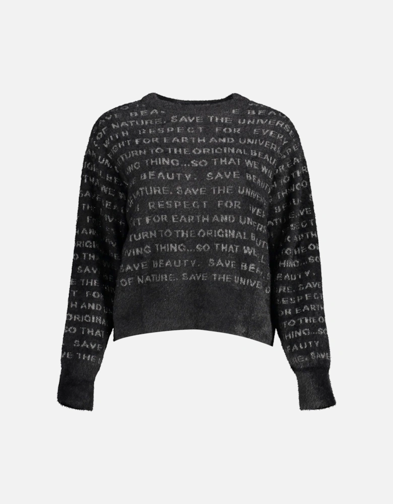 Fuzzy Knit Sweater Model DE15008