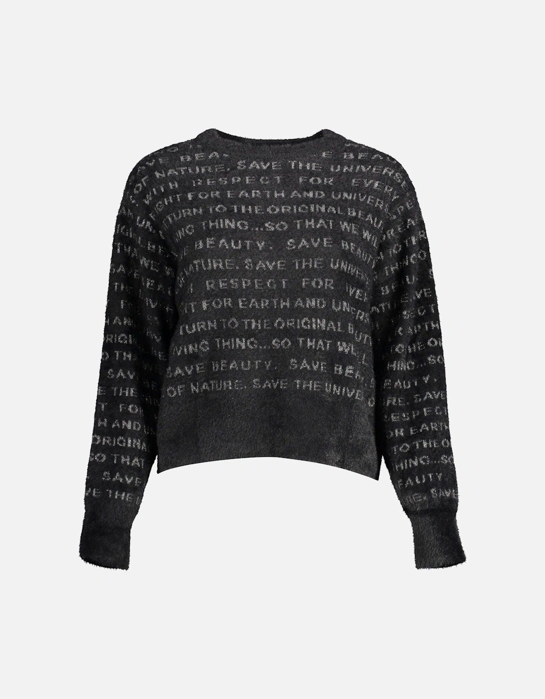 Fuzzy Knit Sweater Model DE15008
