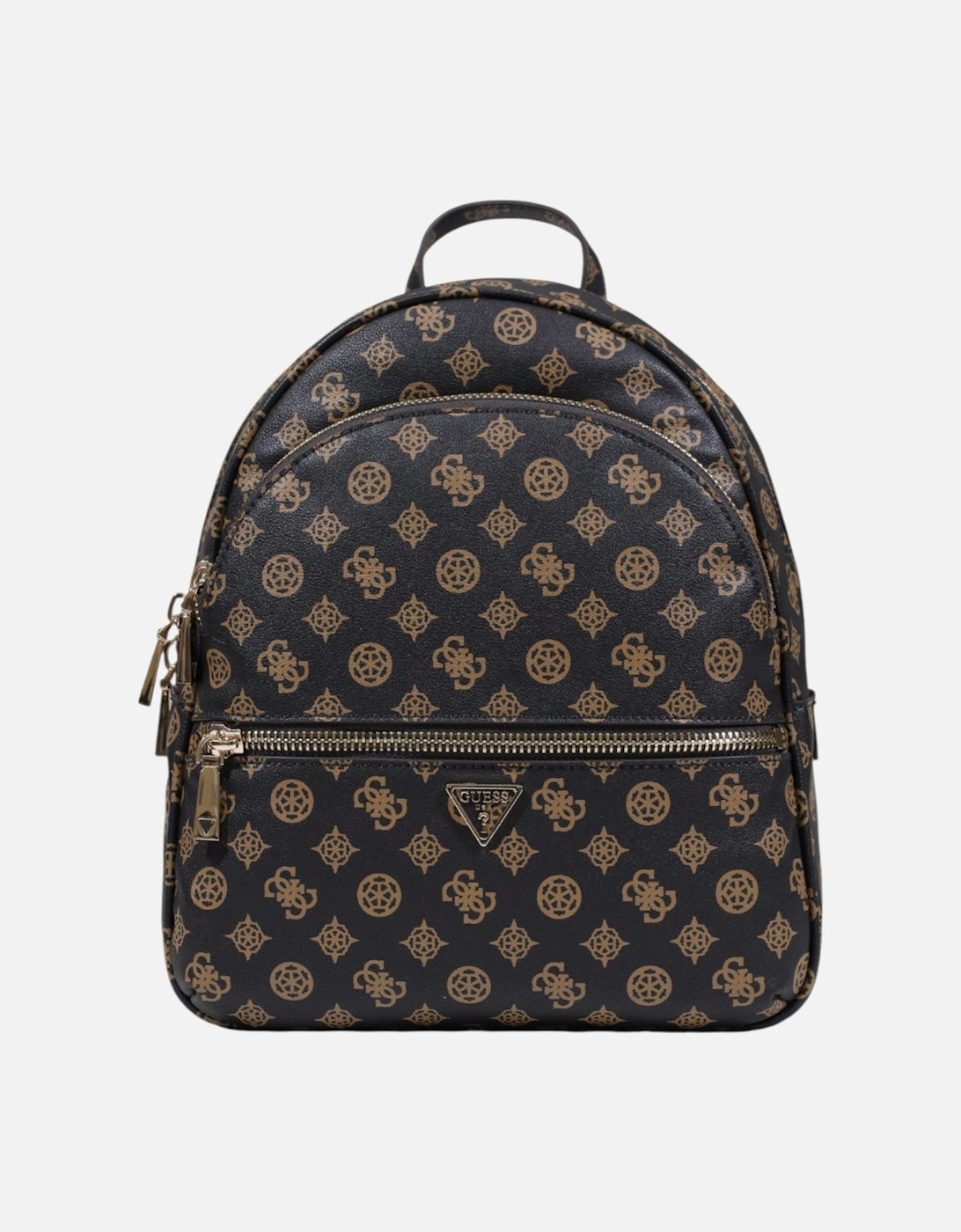 Print Rucksack with Zip and Multiple Pockets, 4 of 3