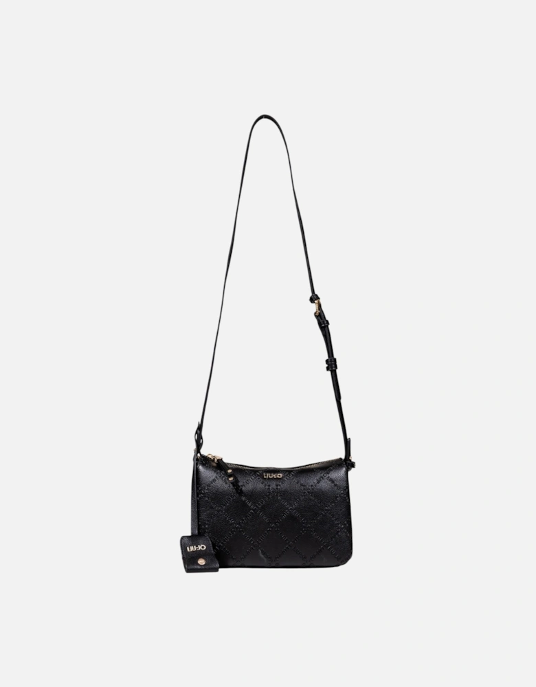 Shoulder Bag with Zip Fastening and Polyurethane Composition