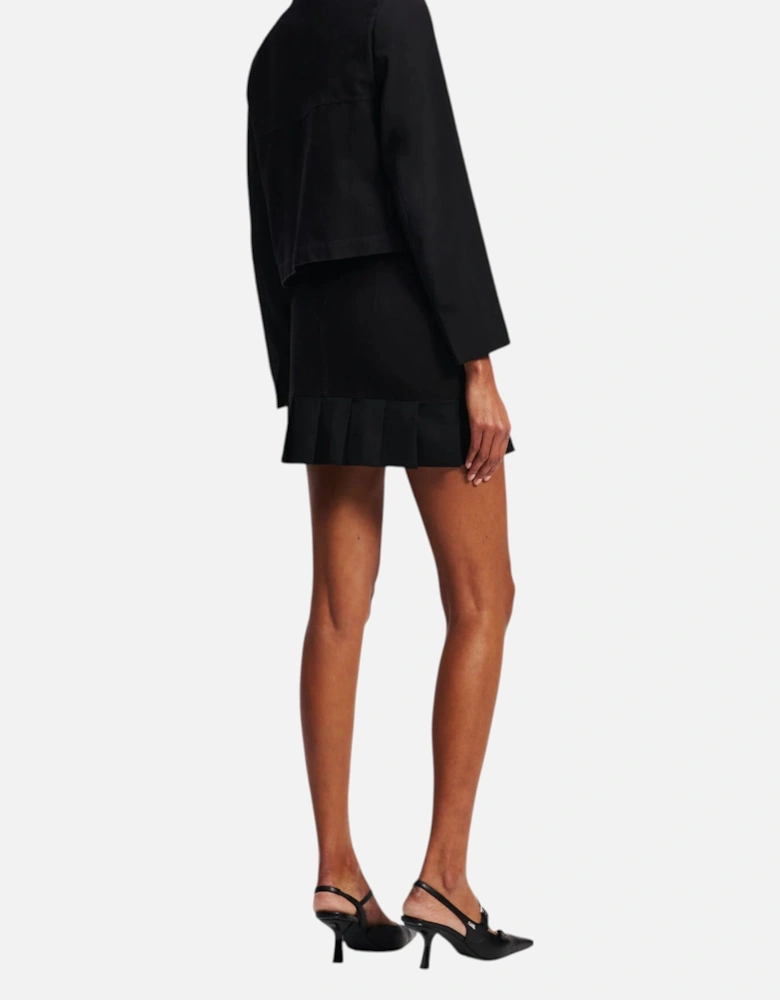 Denim Blend Stretch Fabric Skirt