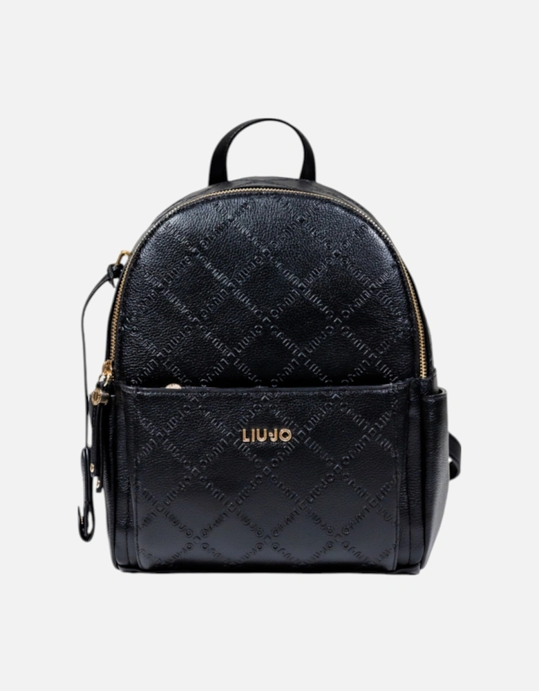 Rucksack with Zip and Multiple Pockets