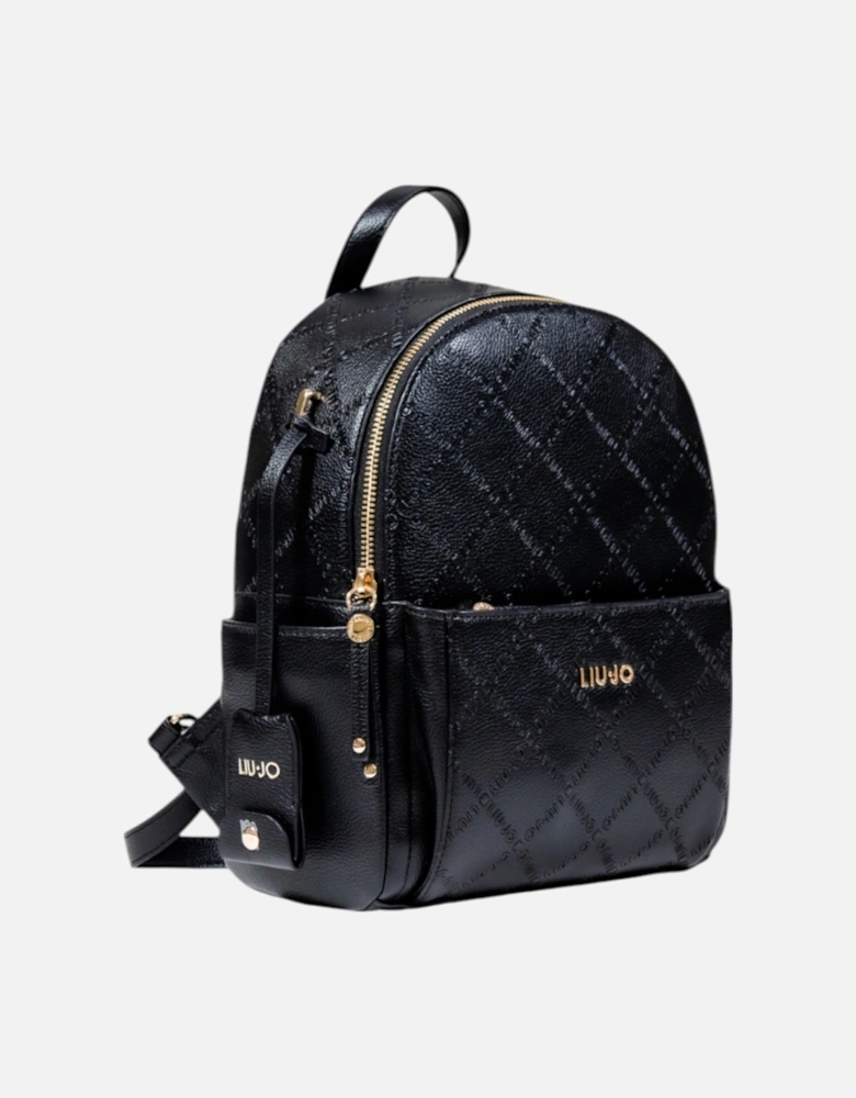 Rucksack with Zip and Multiple Pockets