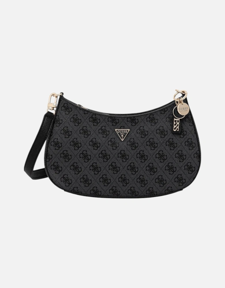 Handbag with Print and Zip Fastening