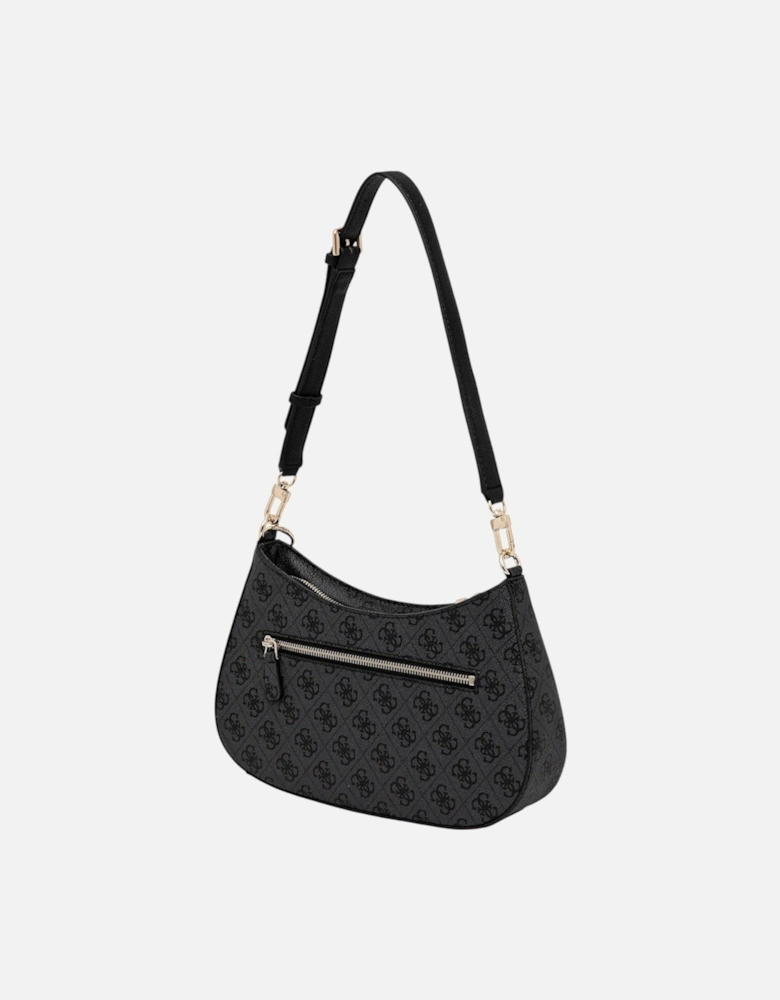 Handbag with Print and Zip Fastening