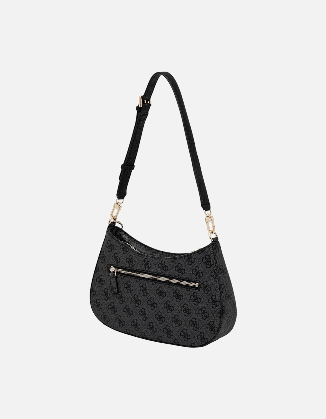 Handbag with Print and Zip Fastening