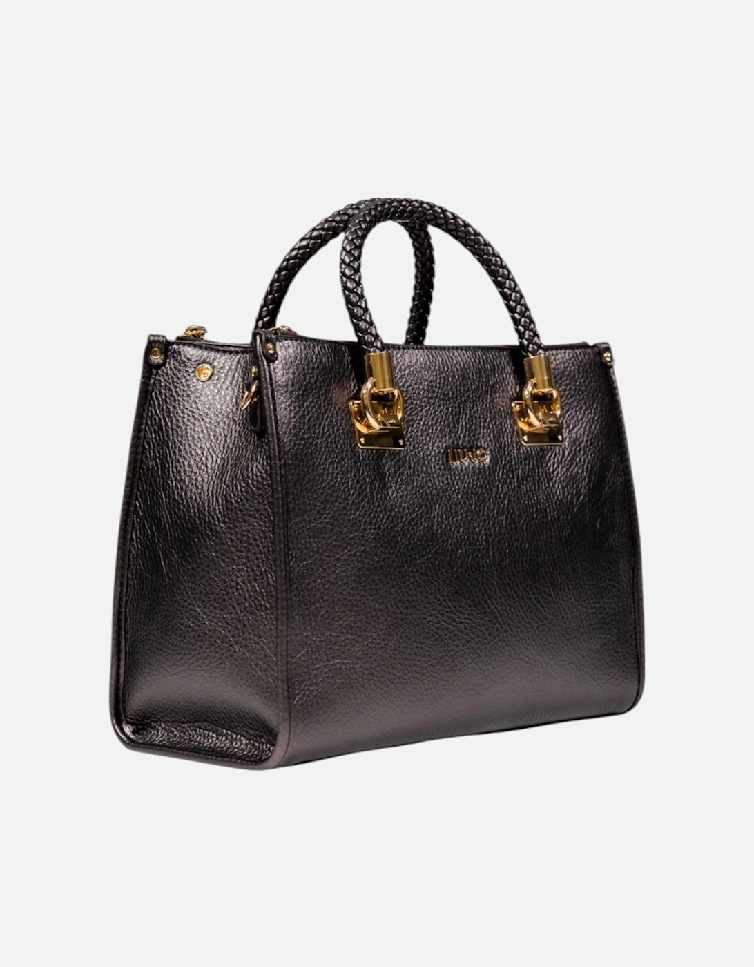Handbag with Shoulder Strap and Zip Fastening