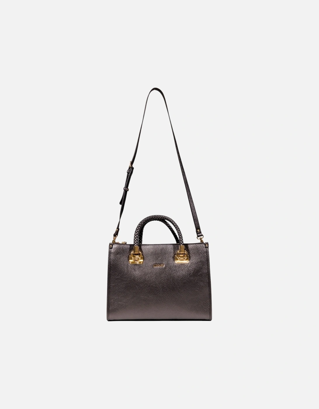 Handbag with Shoulder Strap and Zip Fastening, 4 of 3