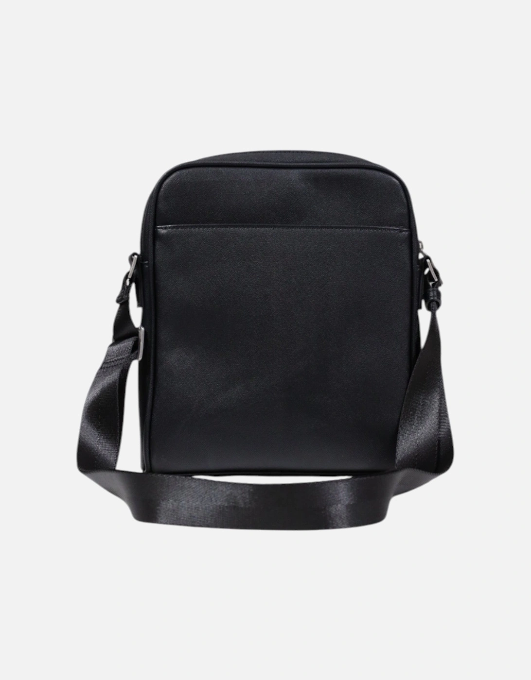 Shoulder Bag with Zip Fastening and Multiple Pockets