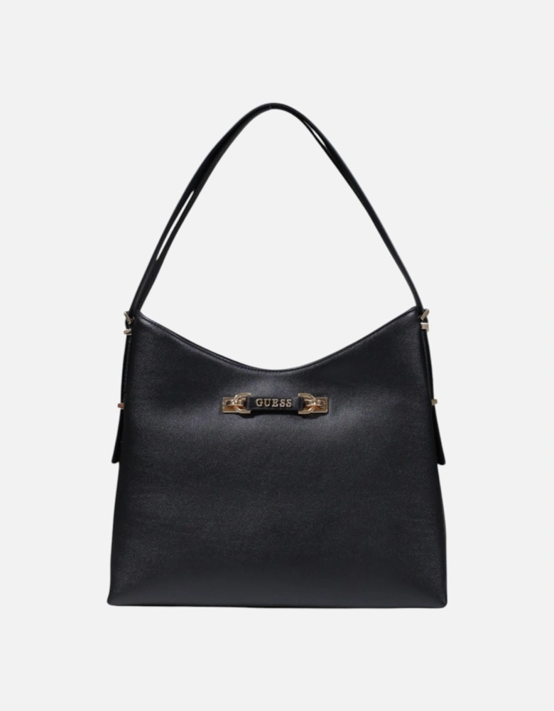 Handbag with Zip and Multiple Pockets