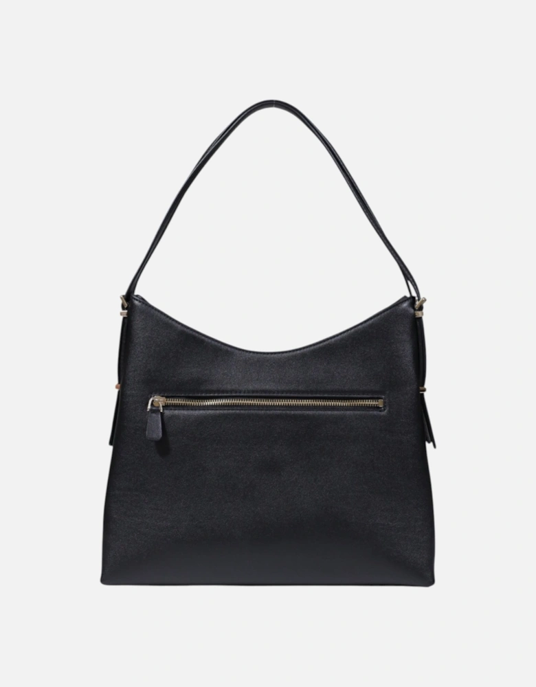 Handbag with Zip and Multiple Pockets