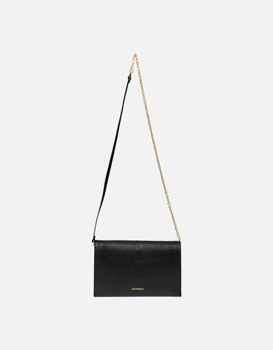 Automatic Fastening Leather Shoulder Bag, 4 of 3