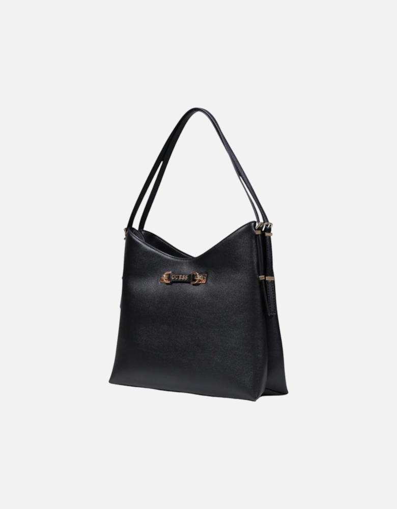 Handbag with Zip and Multiple Pockets