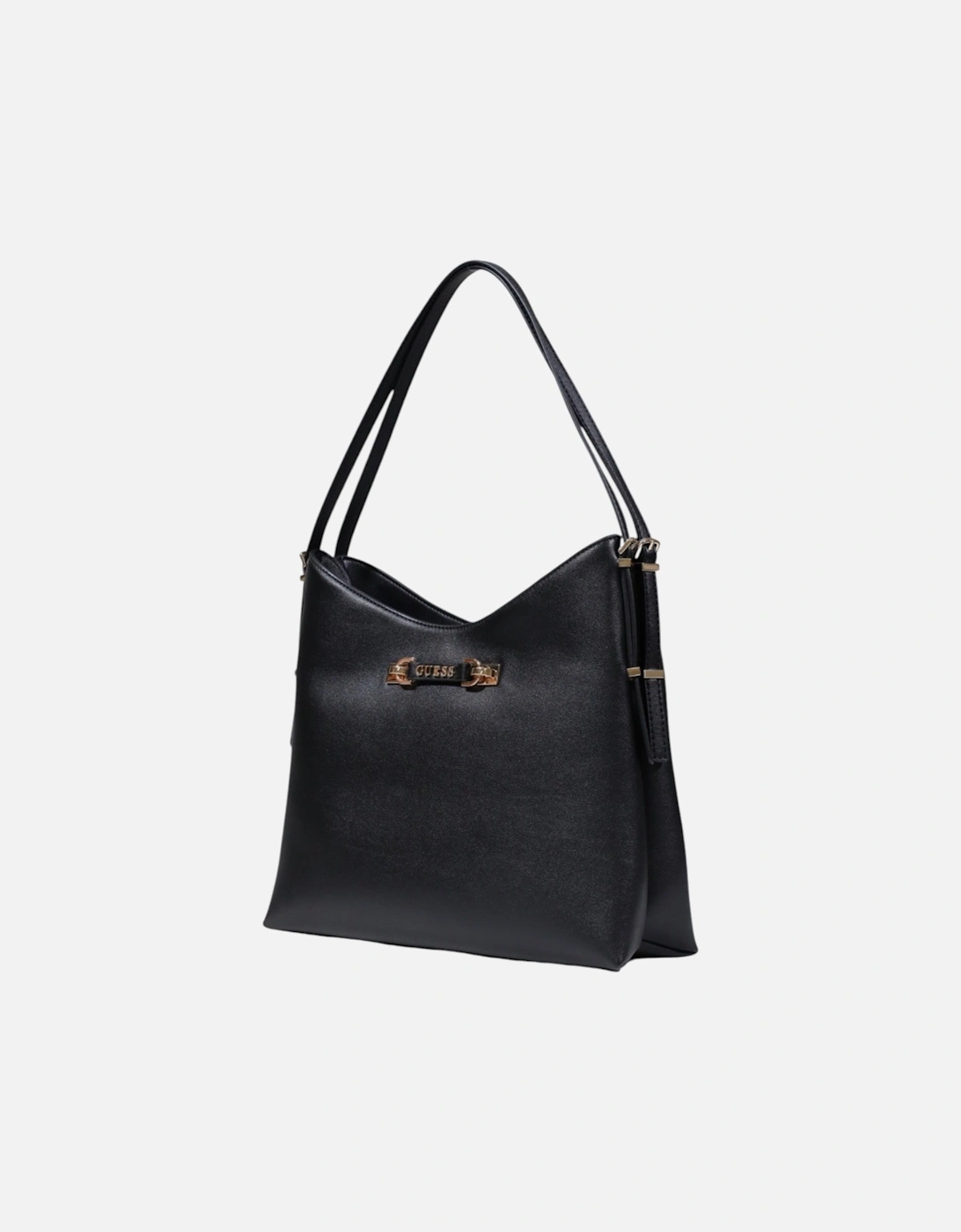Handbag with Zip and Multiple Pockets