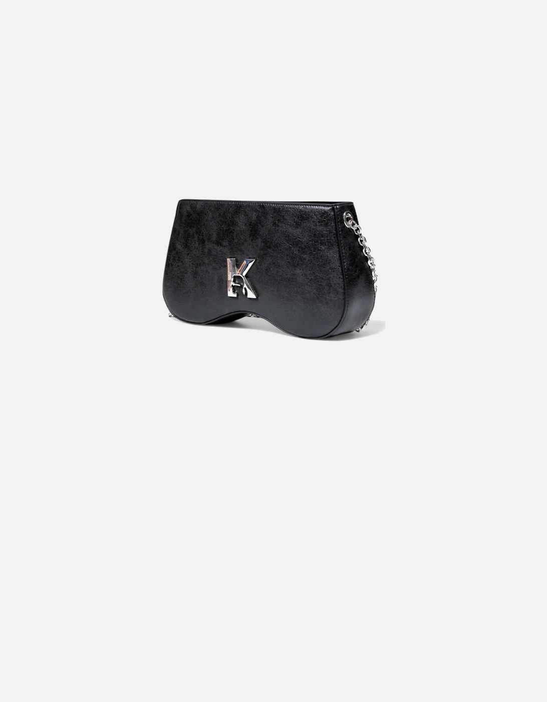 Faux Leather Shoulder Bag with Sleek Design