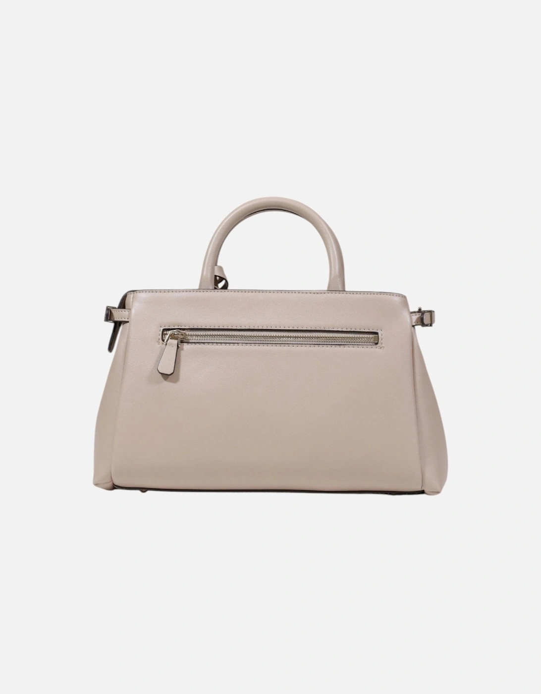 Handbag with Zip Closure and Shoulder Strap