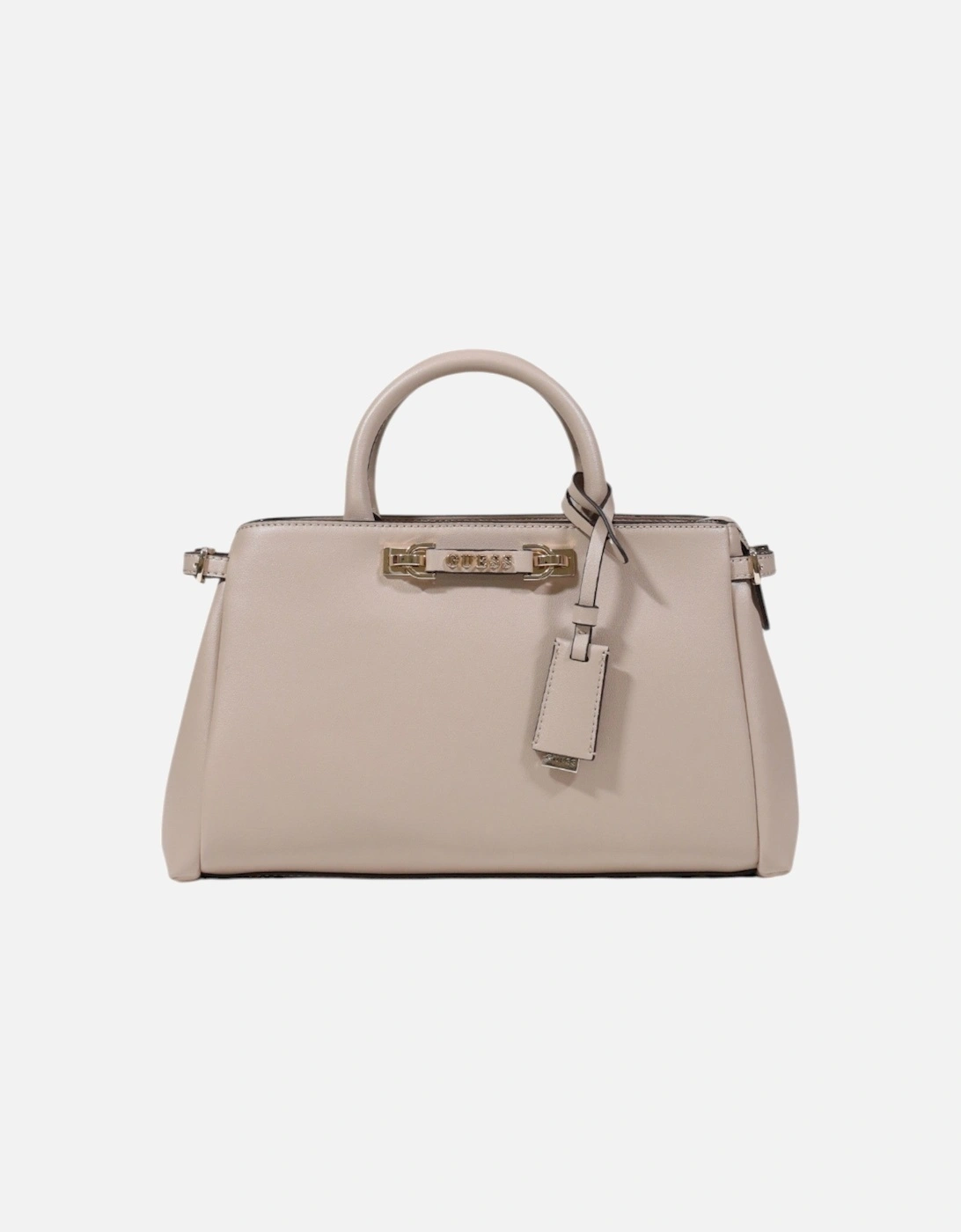 Handbag with Zip Closure and Shoulder Strap