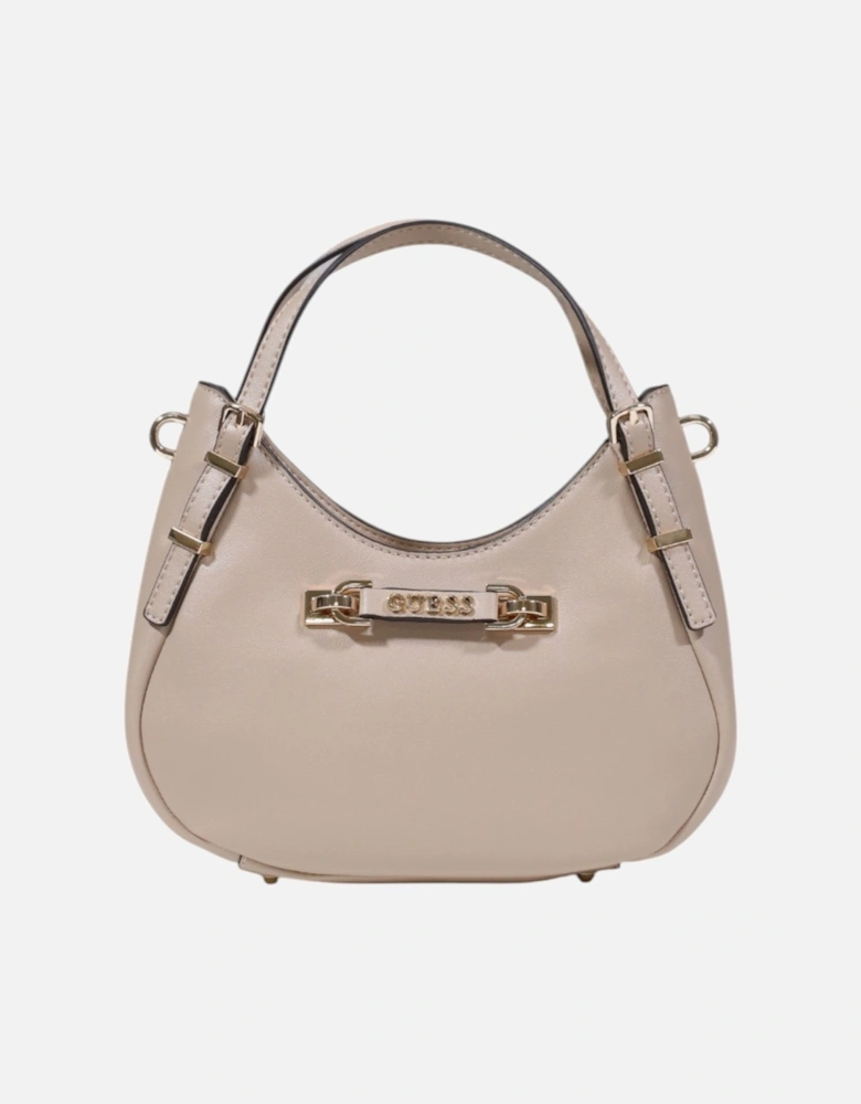 Handbag with Shoulder Strap and Multiple Pockets