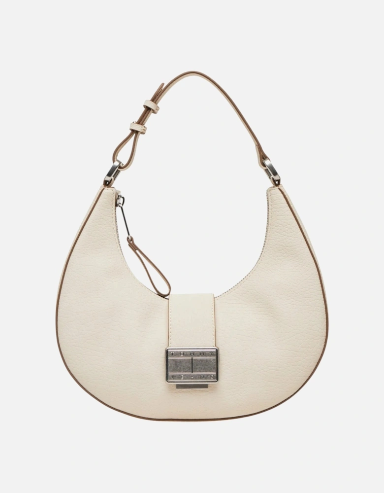 Half Moon Leather Handbag