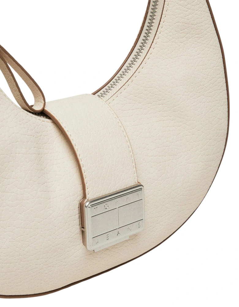 Half Moon Leather Handbag