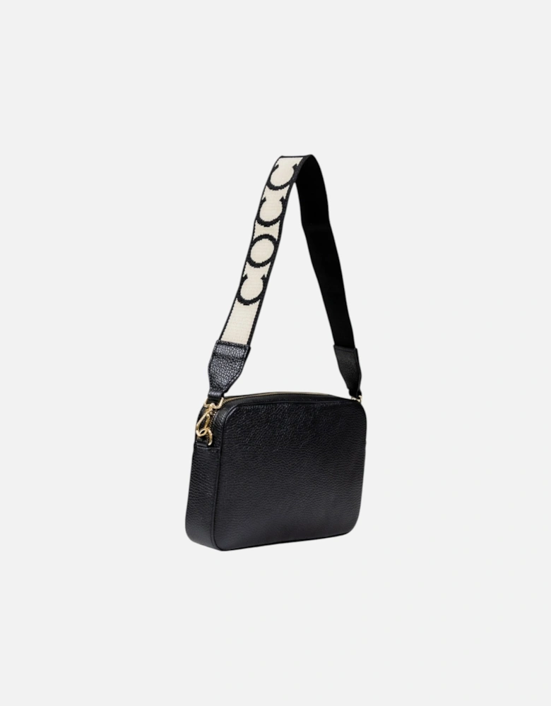 Leather Zip Fastening Bag with Inside Pockets