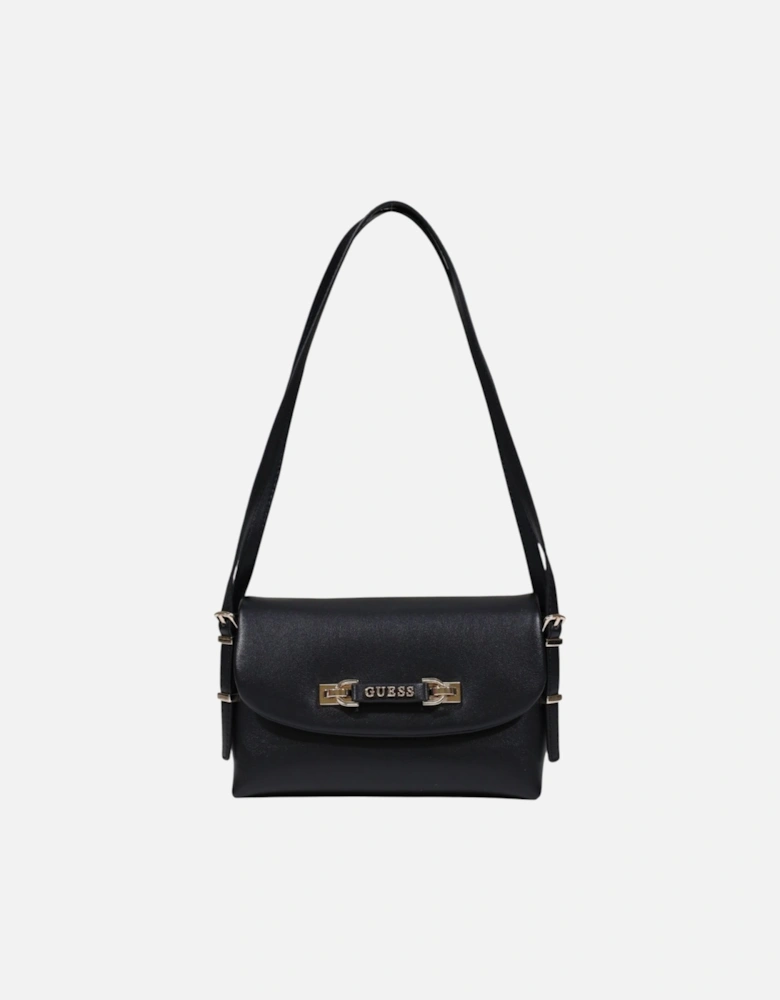 Magnet Fastening Polyurethane Bag with Inside Pockets