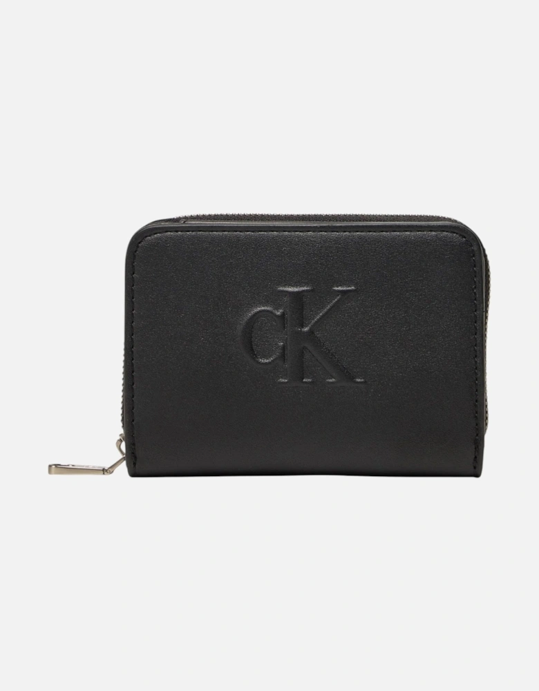 Leather Zip Around Wallet