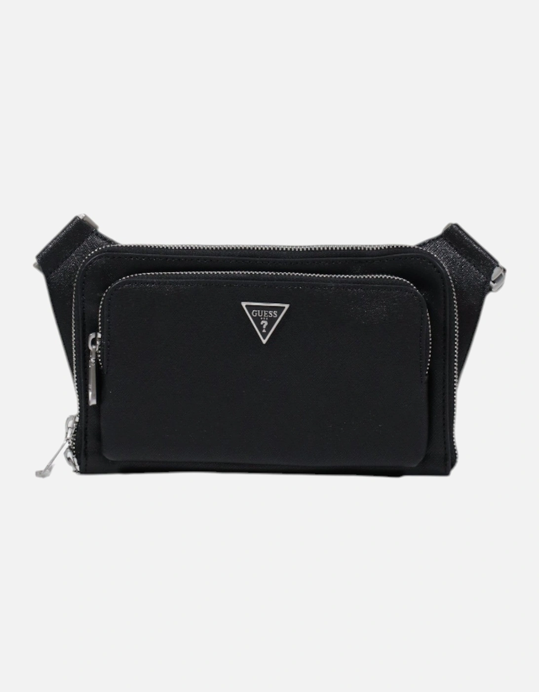Zip Fastening Bag with Multiple Pockets