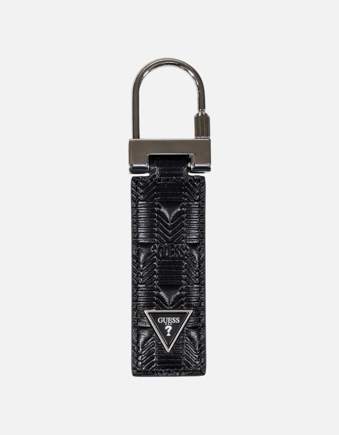 Leather Key-ring with Metal Detailing, 4 of 3