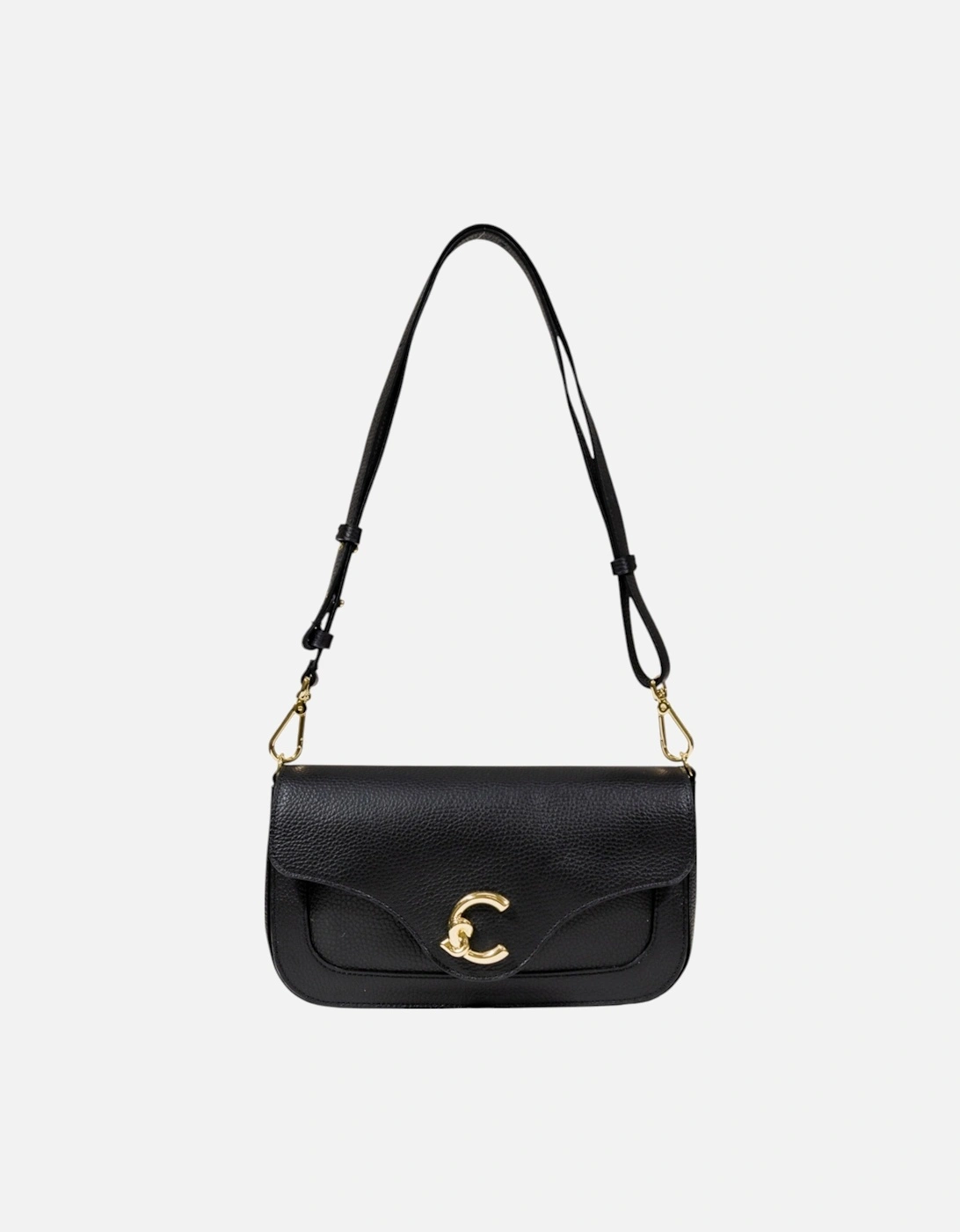 Elegant Leather Bag with Inside Pockets and Magnetic Fastening, 4 of 3