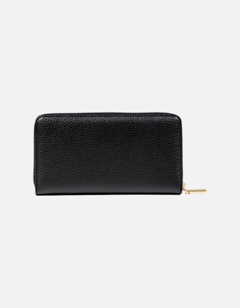 Leather Zip-Around Wallet with Inside Pockets