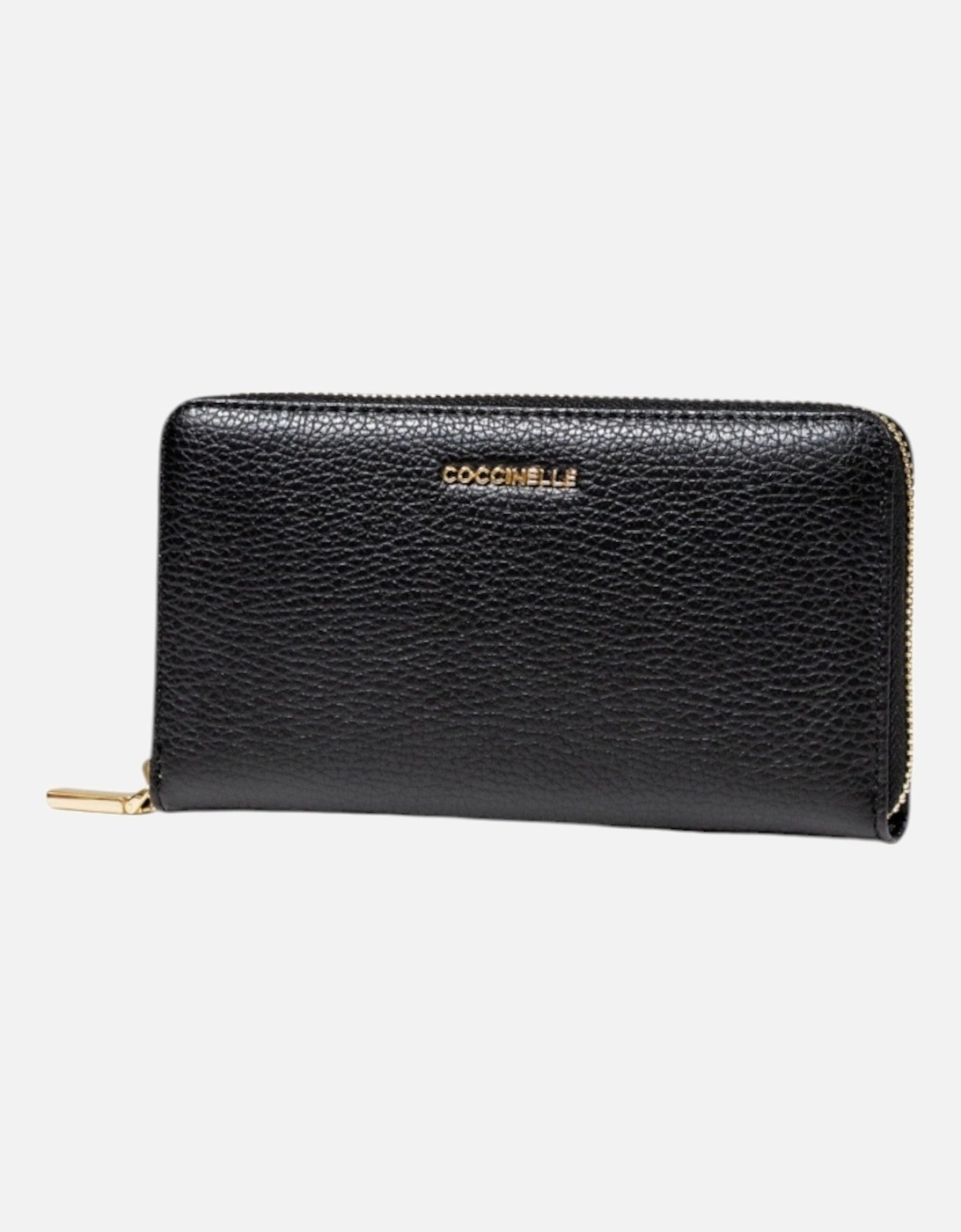 Leather Zip-Around Wallet with Inside Pockets