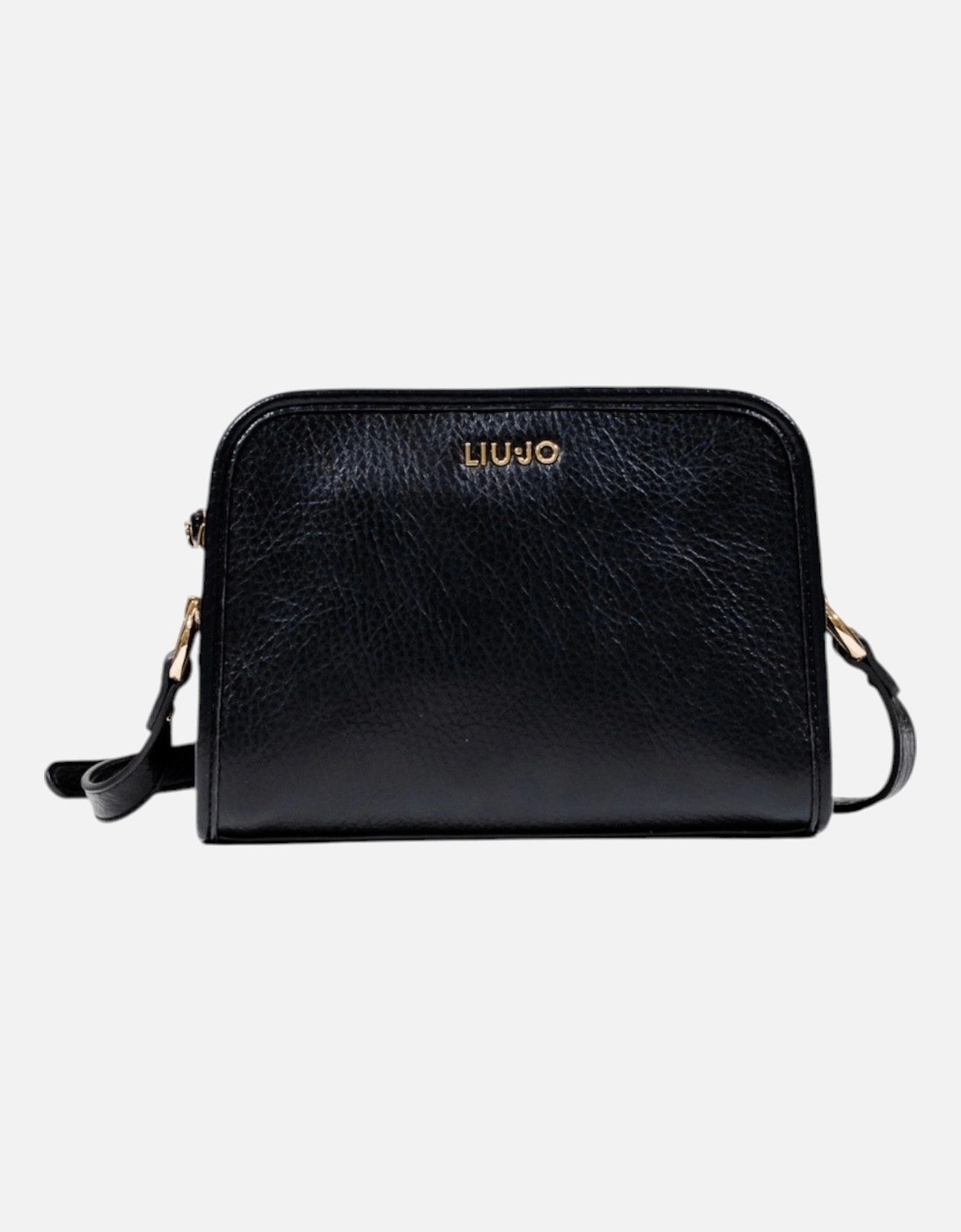 Zip Fastening Polyurethane Bag with Inside Pockets