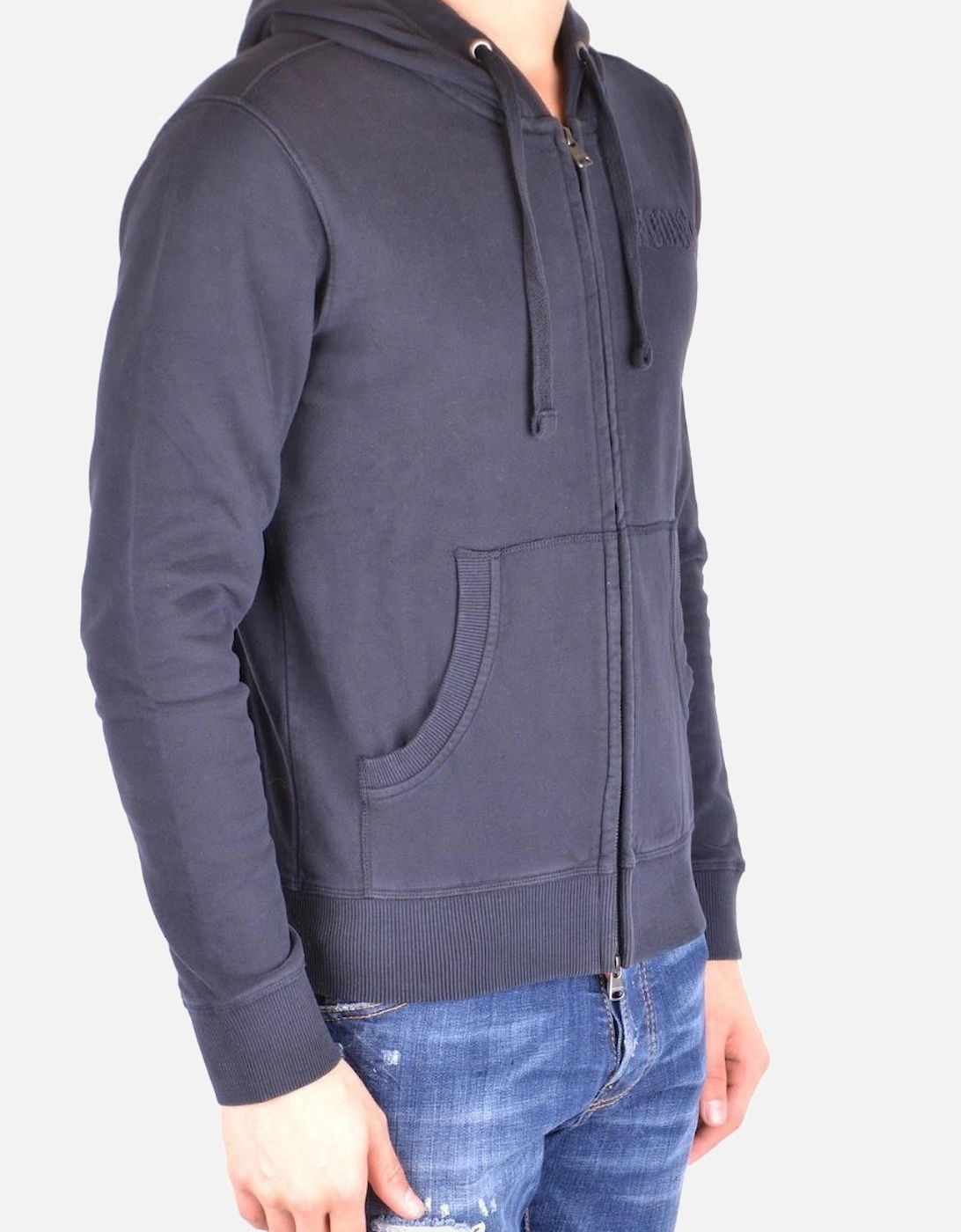 Hoodie Front Zip Drawstring