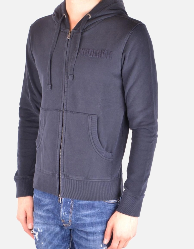 Hoodie Front Zip Drawstring