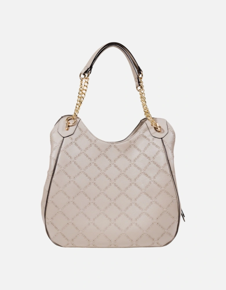 Zip Closure Tote Bag with Inside Pockets