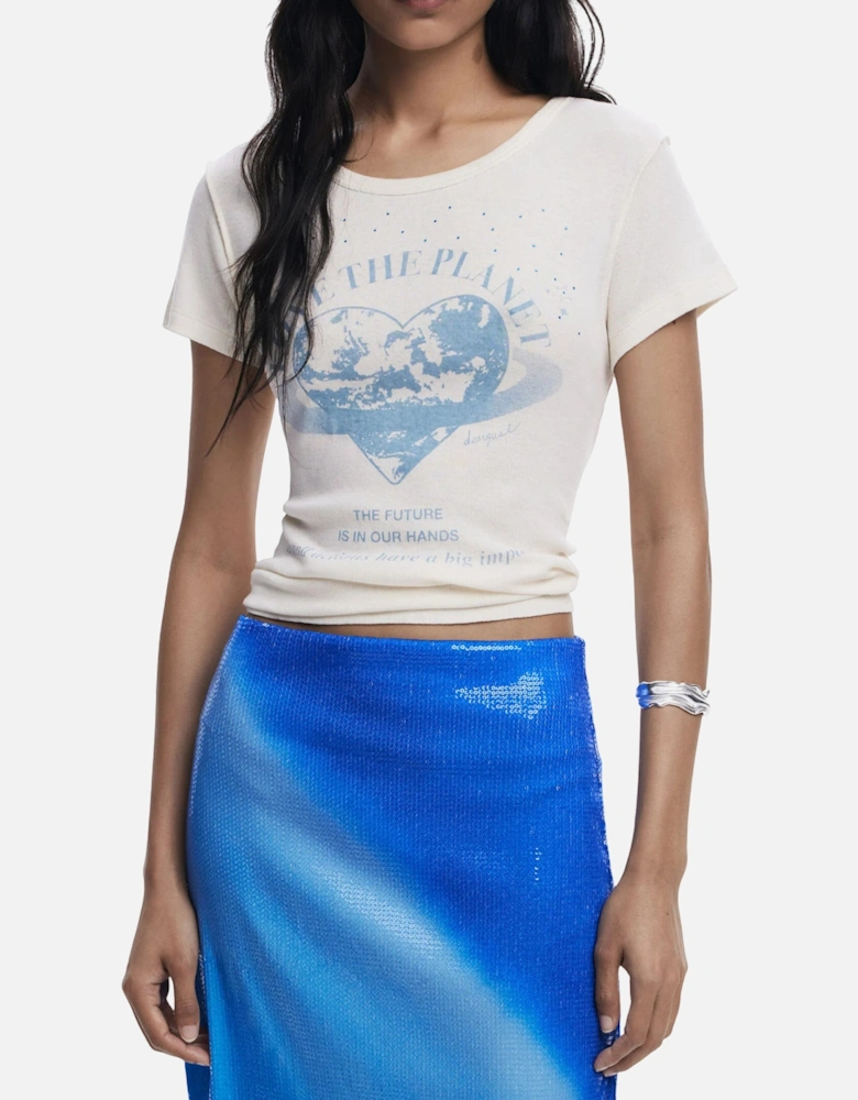 Graphic Print Short Sleeve Tee