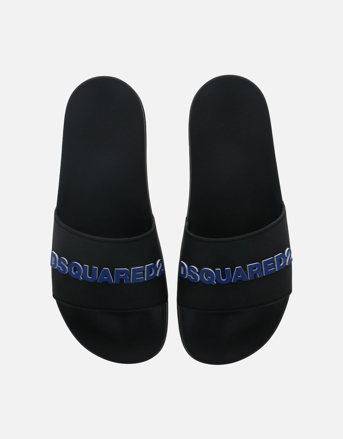 Printed Round Toe Slippers with Patterned Design