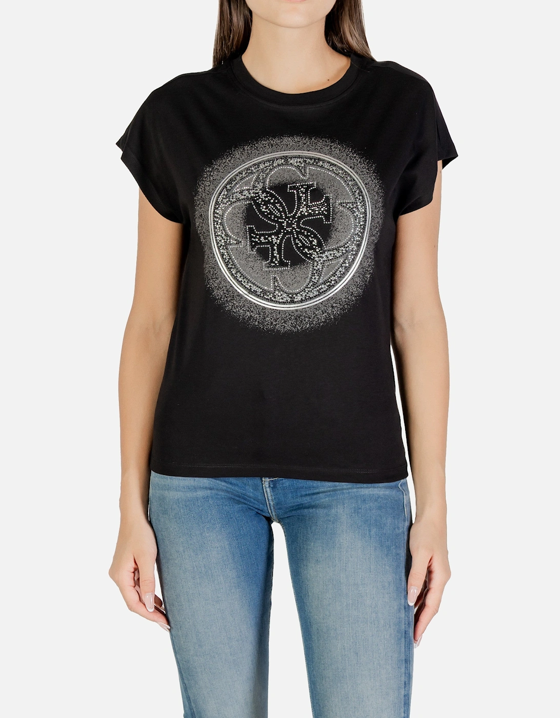 Printed Cotton Round Neck Short Sleeve T-Shirt, 4 of 3