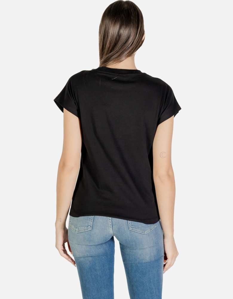 Printed Cotton Round Neck Short Sleeve T-Shirt
