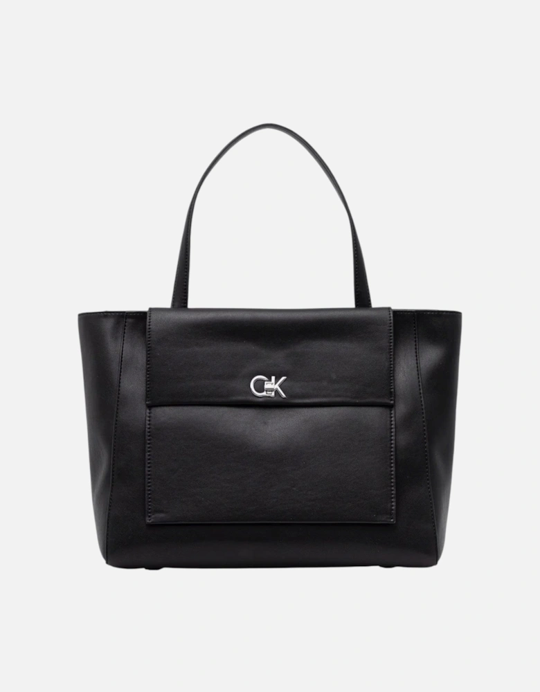 Tote Bag with Flap Pocket