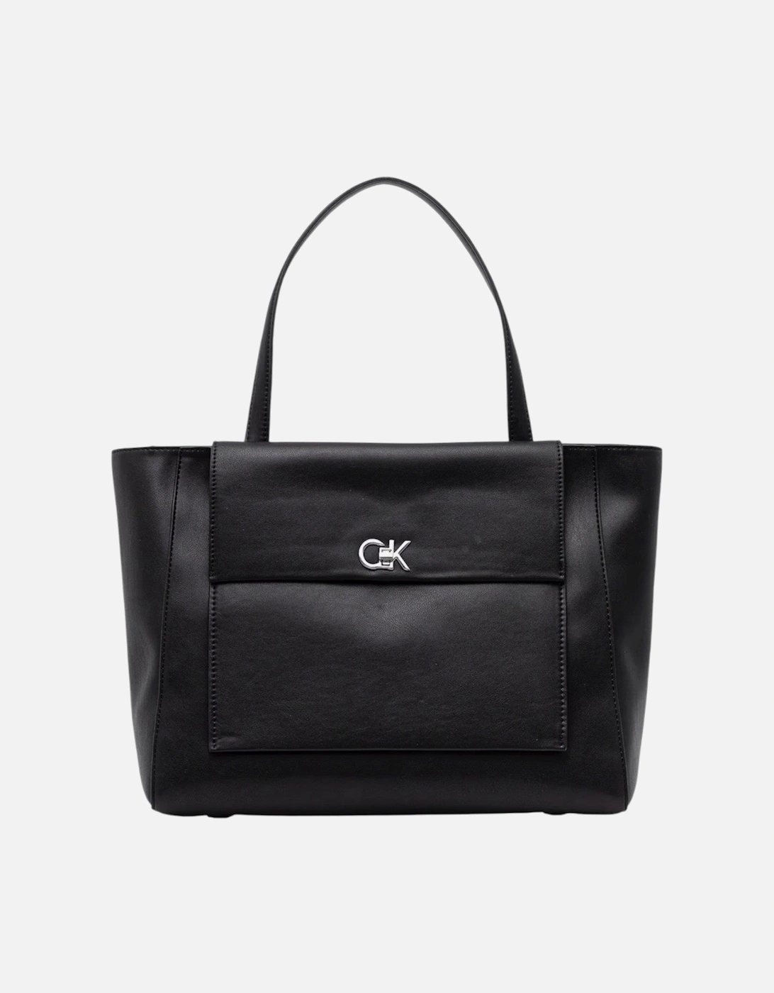 Tote Bag with Flap Pocket