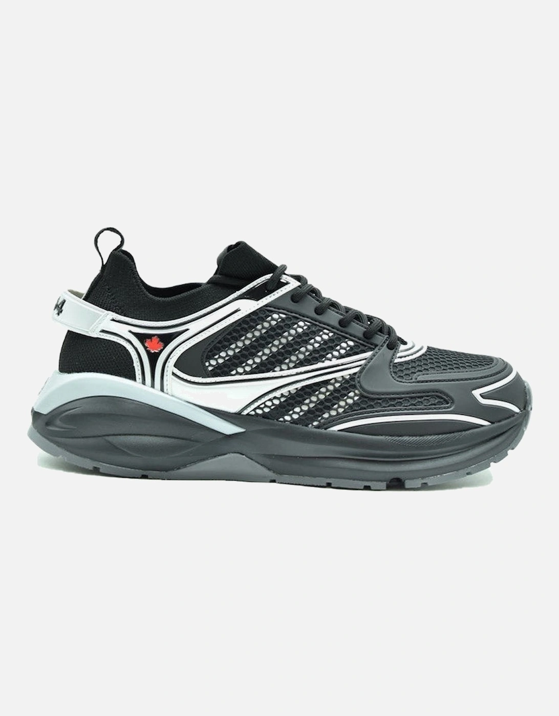 Slip-On Sporty Sneakers with Coloured Pattern, 4 of 3