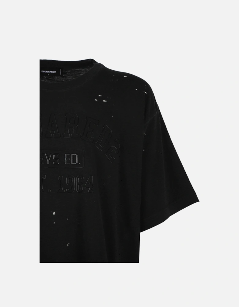 Printed Round Neck Short Sleeve T-Shirt