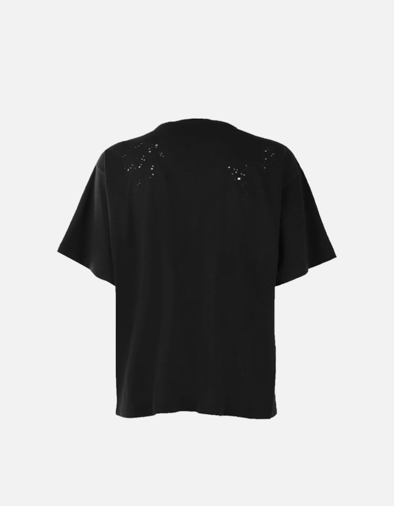 Printed Round Neck Short Sleeve T-Shirt