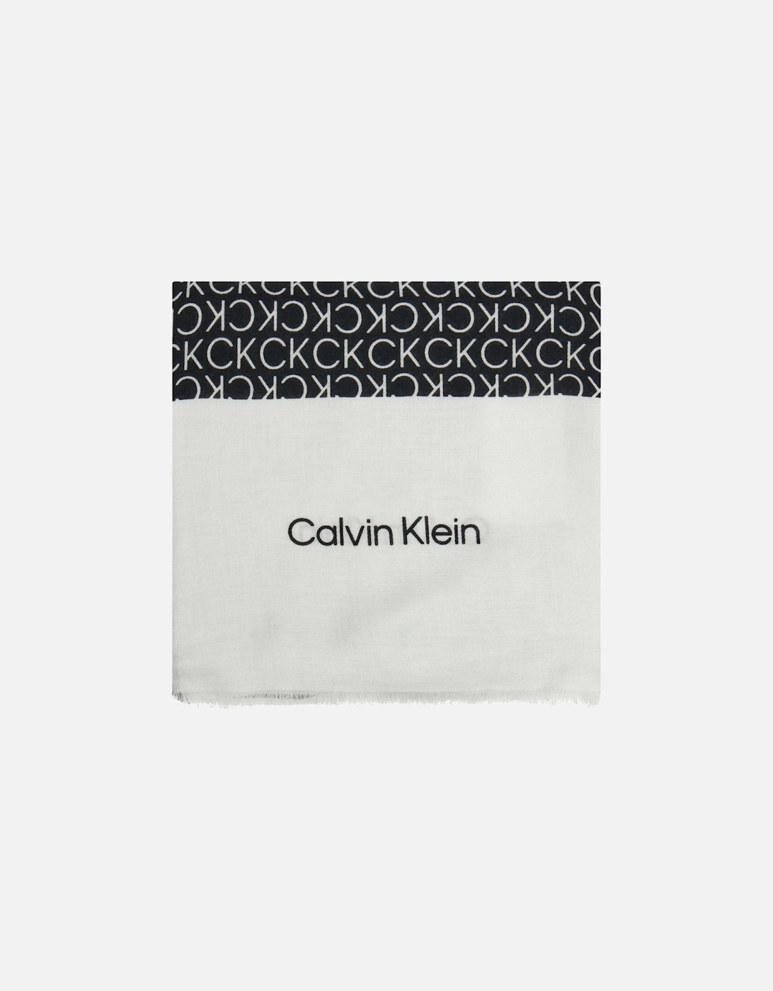 Logo Print Scarf