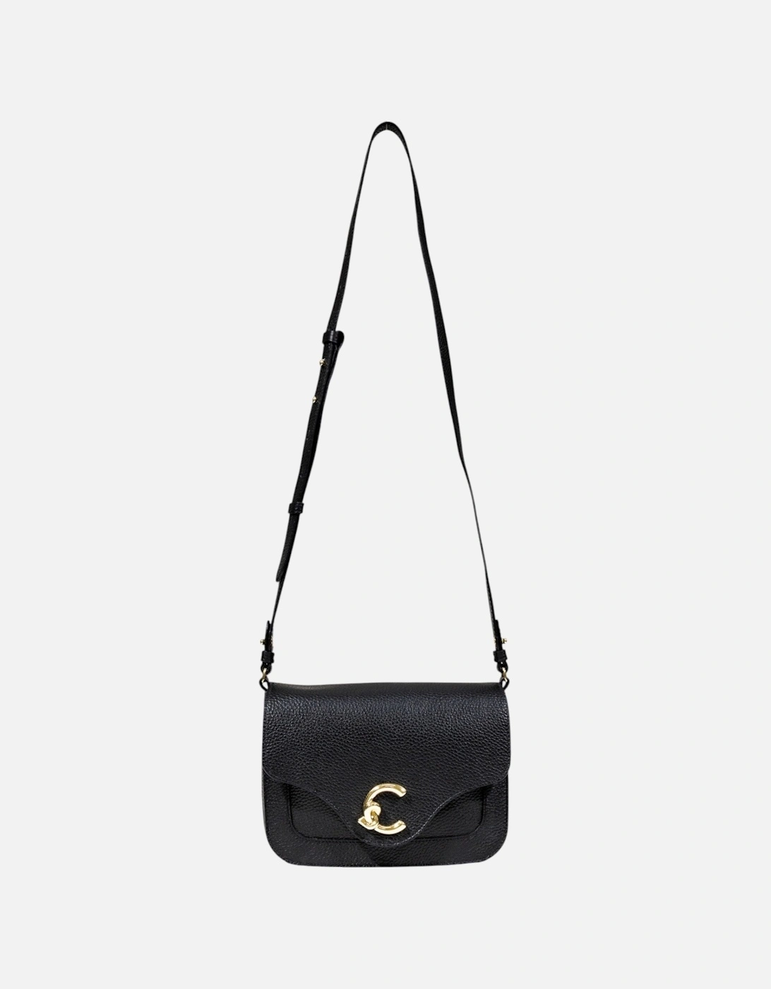 Magnetic Fastening Leather Bag with Inside Pockets, 4 of 3