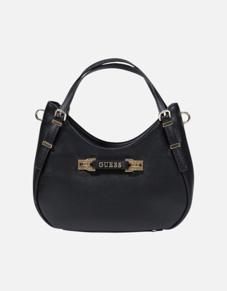 Handbag with Shoulder Strap and Multiple Pockets