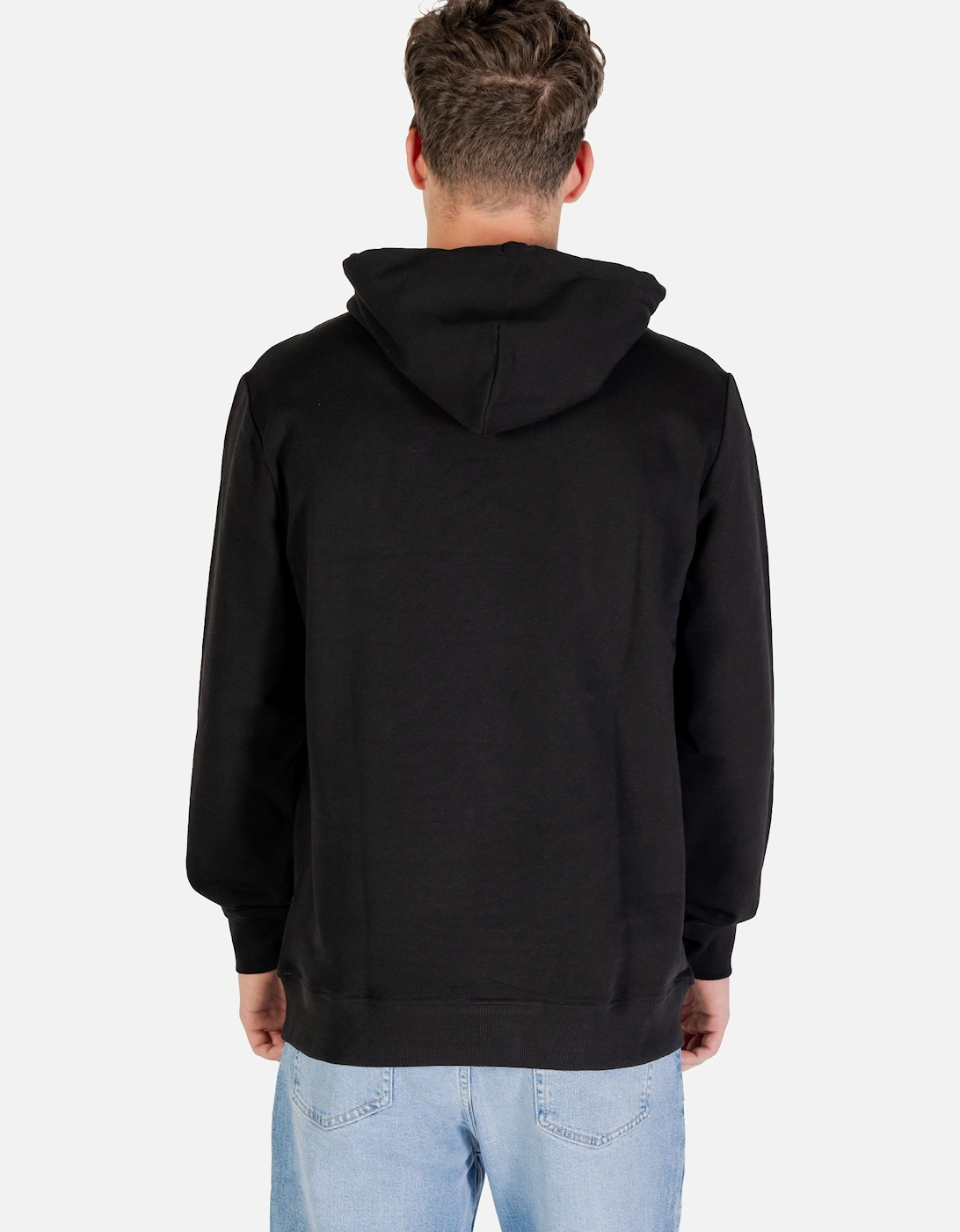 Hooded Printed Sweatshirt with Front Pockets